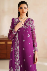 Farasha | Magenta Rose | Unstiched Formals 25